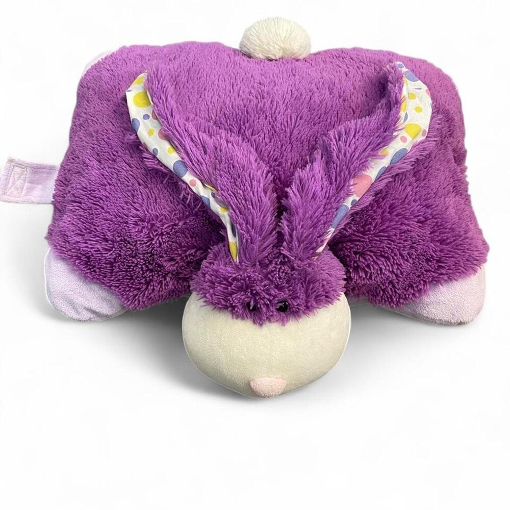 Authentic pillow pet purple bunny